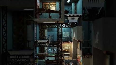 Dynamic Machines - Old Factory | Community Render Challenge | Blender