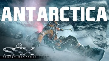 SSX Gameplay Walkthrough - Part 6 World Tour - Deadly Descents [Antarctica All Mountain Peaks]