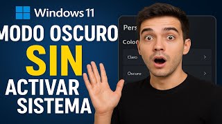 ¡SIN LICENCIA! PONER Modo oscuro en Windows 11 (ACTIVAR MODO OSCURO) ¡SIN LICENCIA! PONER Modo oscuro en Windows 11 (ACTIVAR MODO OSCURO)