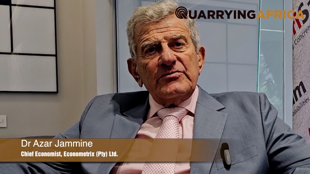 Azar Jm Dr Azar Jammine speaks to Quarrying Africa on the sidelines of the 2026 ...