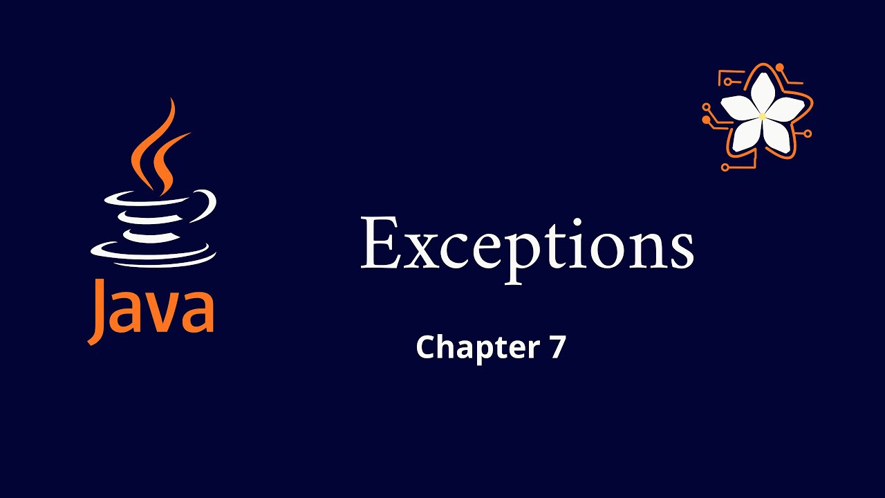 Exceptions - chapter7 - YouTube