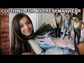 BACK TO SCHOOL CLOTHING HAUL! (FRESHMAN)