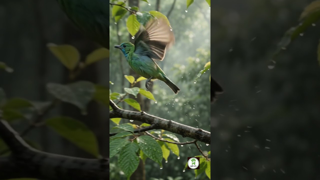 After Rain, Nature Comes Alive #beautiful #nature #shorts