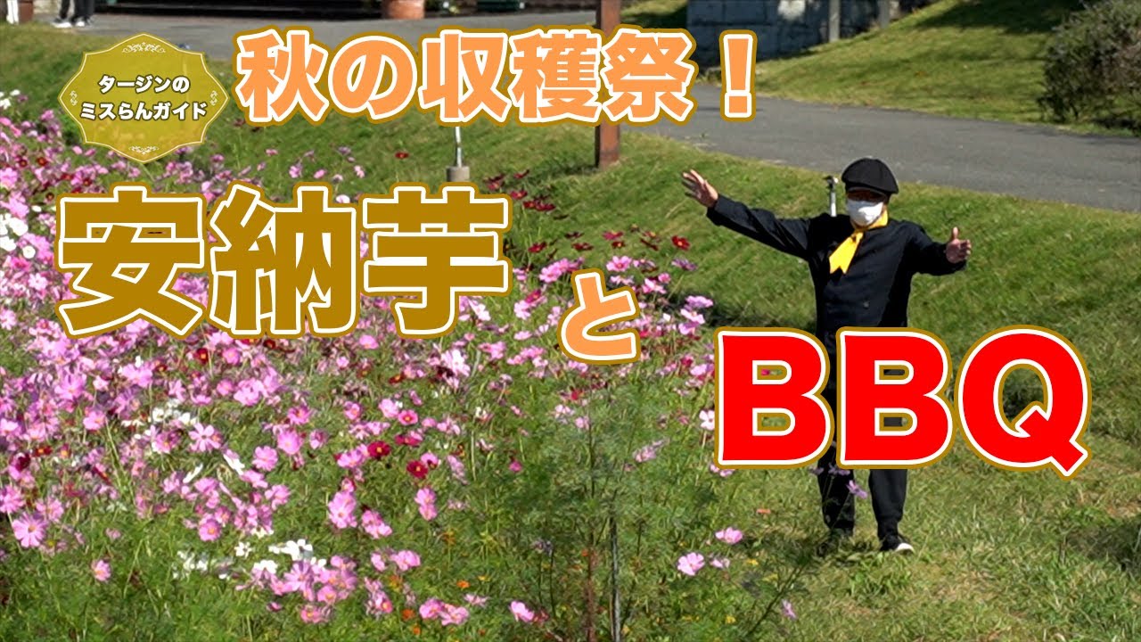 秋の収穫祭！大地の恵みとBBQを満喫「富田林農業公園サバーファーム」大阪・富田林【グルメリポート！タージンのミスらんガイド：エピソード４３】
