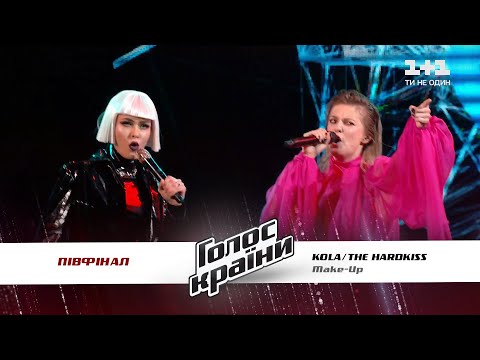 The Hardkiss Feat Kola Make-Up The Semifinal The Voice Ukraine Season 11