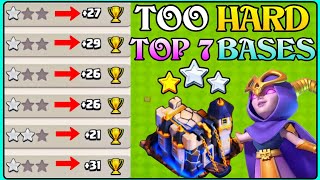 *TOO HARD TOP 7* TH18 WAR BASE WITH LINK - BEST TH18 BASES ANTI 2/3 STAR COPY LINK - CLASH OF CLANS 