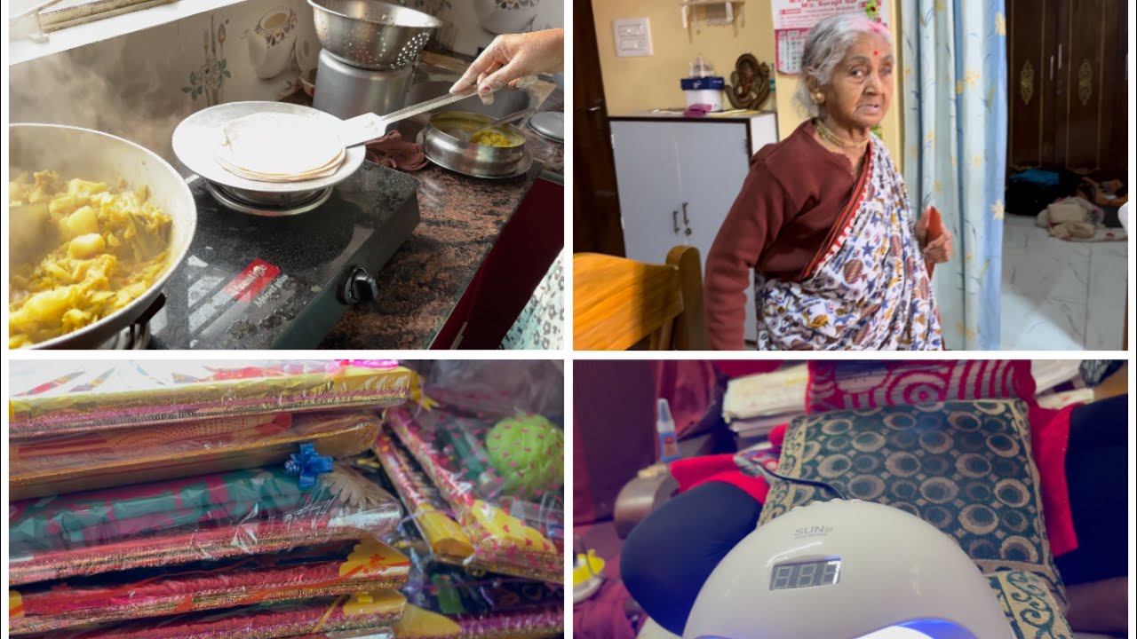 Nail extension 🥰before marriage | Groom’s totto | dadu dida came 😍