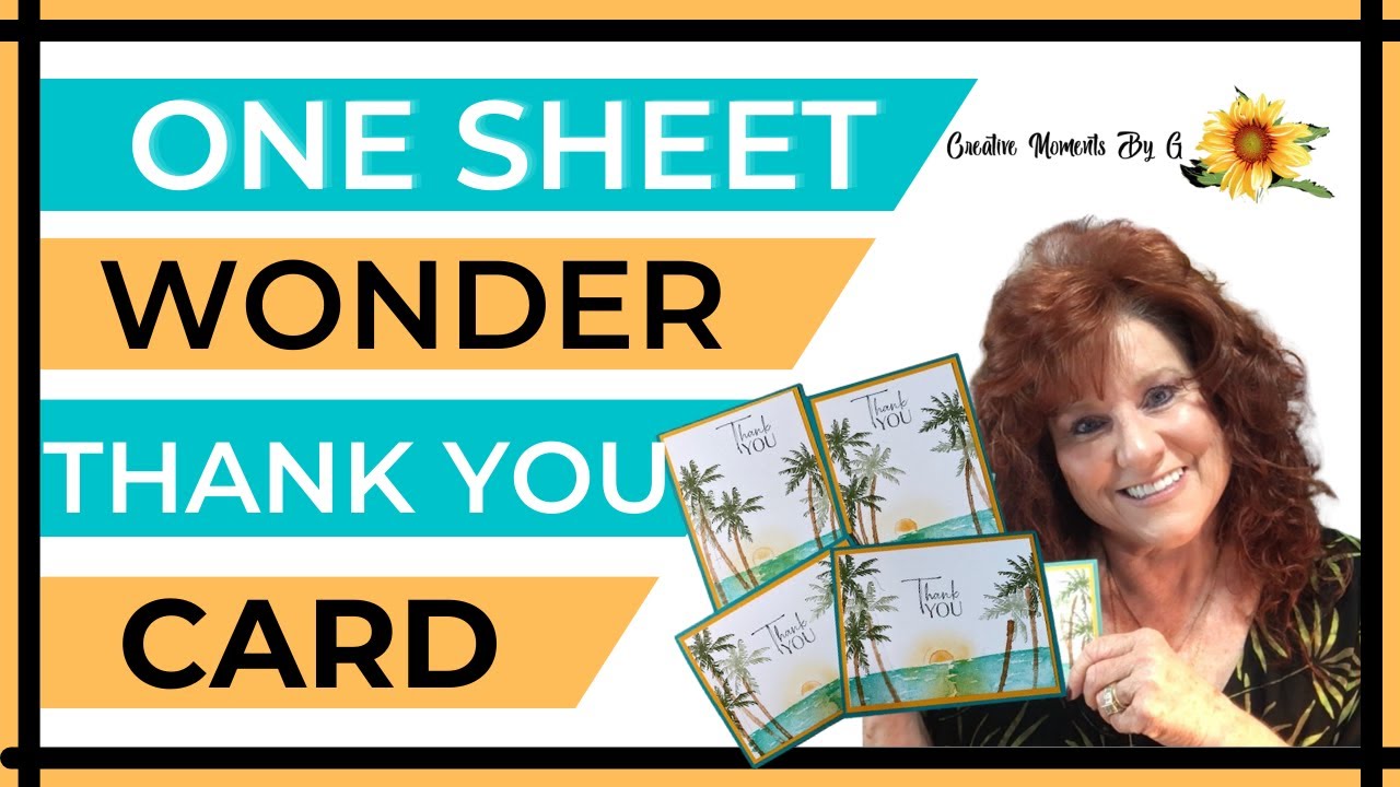 One Sheet Wonder Pattern Using Paradise Palms