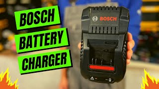 How to figure out how long it'll take your battery to charge! REVIEW: Bosch 18V Charger (fast!!) screenshot 5