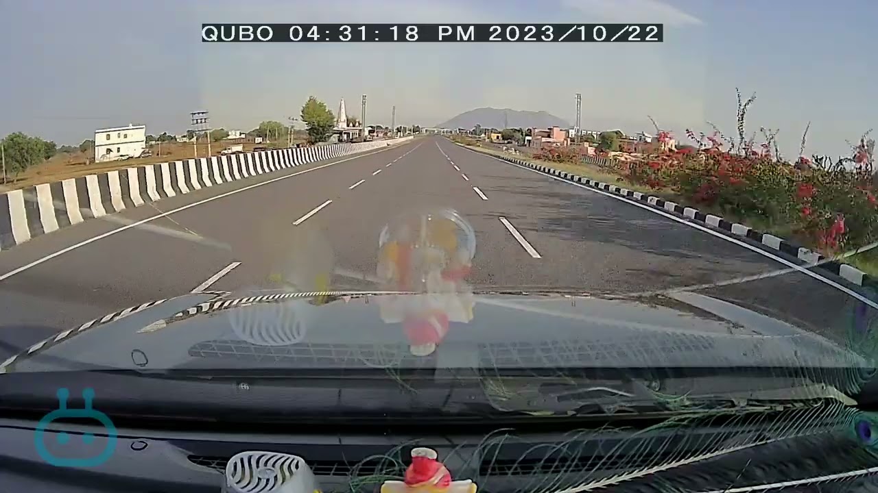 Driving on NH 352 towards Rewari