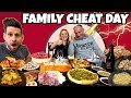 FAMILY CHEAT DAY - 20000 Calorie Challenge - MAN VS FOOD