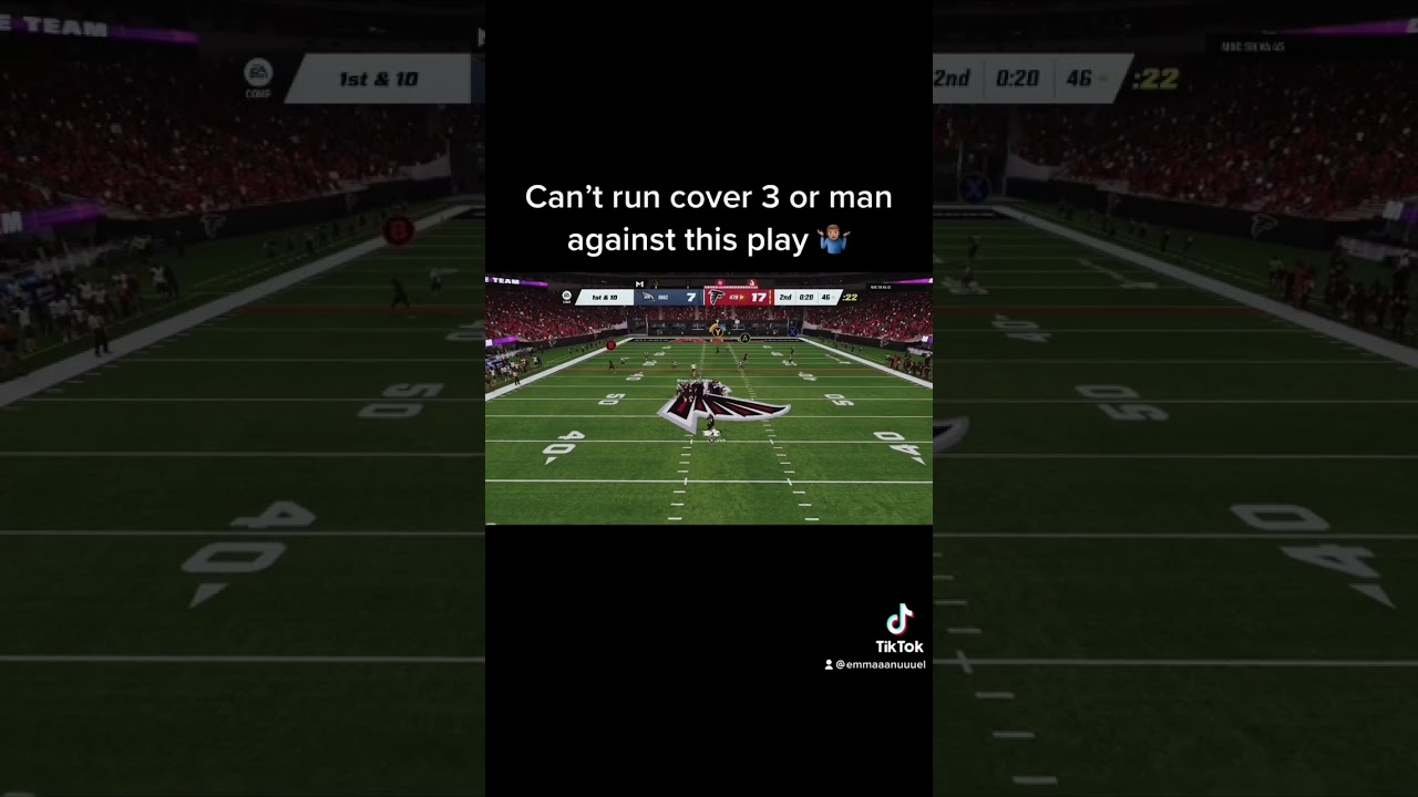 Easy Cover 3 and Man Beating Play | Madden 23