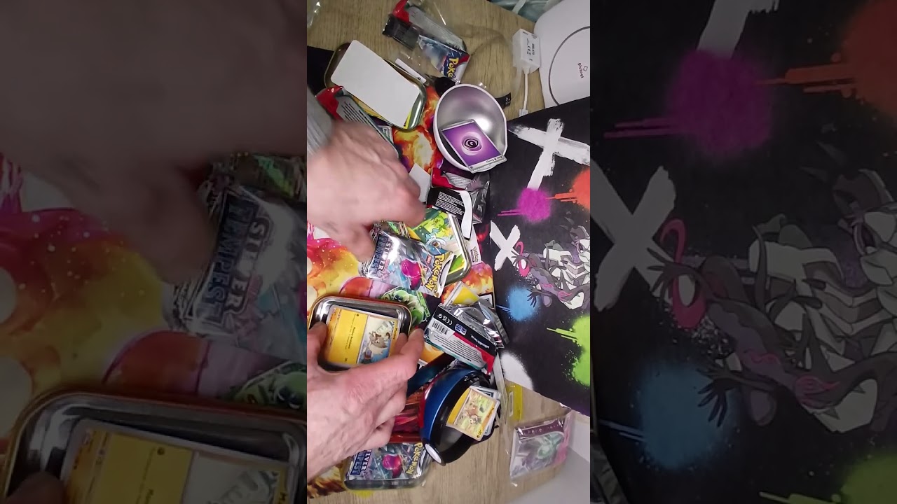 paldean friends mini tin opening ×2