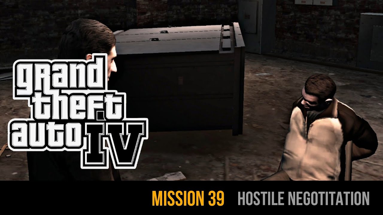 GTA 4 Gameplay || Hostile Negotiation || 