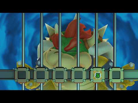 Mario Party 10 - Donkey Kong vs Rosalina vs Waluigi vs Mario - Mushroom Park