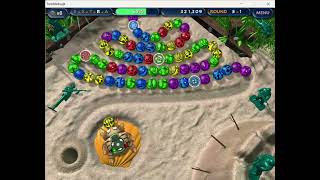Playing Zuma Bugs Garden Version (Tumblebugs) | Level 5