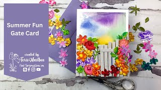 Summer Fun Interactive Gate Card