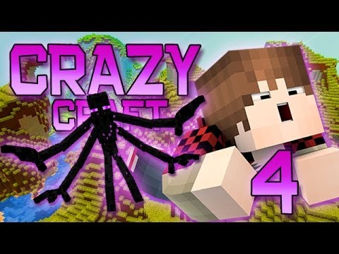 Minecraft: Crazy Craft Modded Survival Playthrough w/Mitch! Ep. 4 - MUTANT ENDERMAN! - Minecraft: Crazy Craft Modded Survival Playthrough w/Mitch! Ep. 4 - MUTANT ENDERMAN!