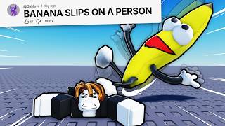 I Animated Your Funny Roblox Ideas..