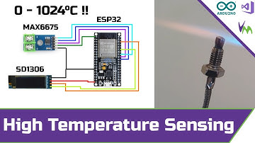 MAX6675 Thermocouple High Temperature Sensing