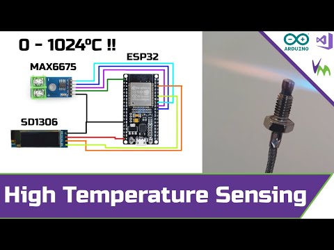 MAX6675 Thermocouple High Temperature Sensing