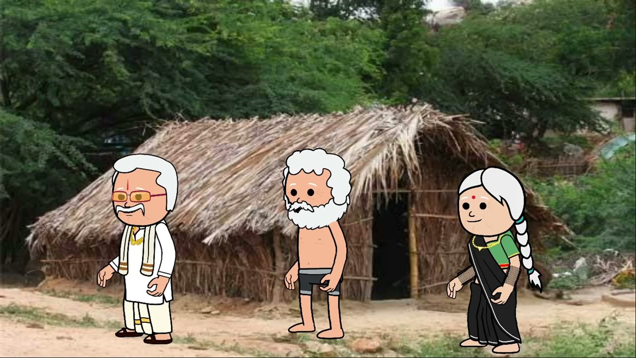 ಗೌಡ್ರು ಮನೆ ಕೆಲಸಕ್ಕೆ ಹೊರಟ ಸೀನಪ್ಪ - ಬೋರಜ್ಜ.. ತೆಂಗಿನ ಕಾಯಿ ಸುಲಿಯಲು ಹೊರದ ಜೋಡೆತ್ತುಗಳು