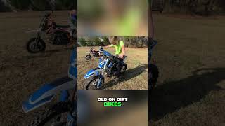 51-Inch 7-Year-Old on a TM 23 Dirt Bike: Too Much Power? #shorts