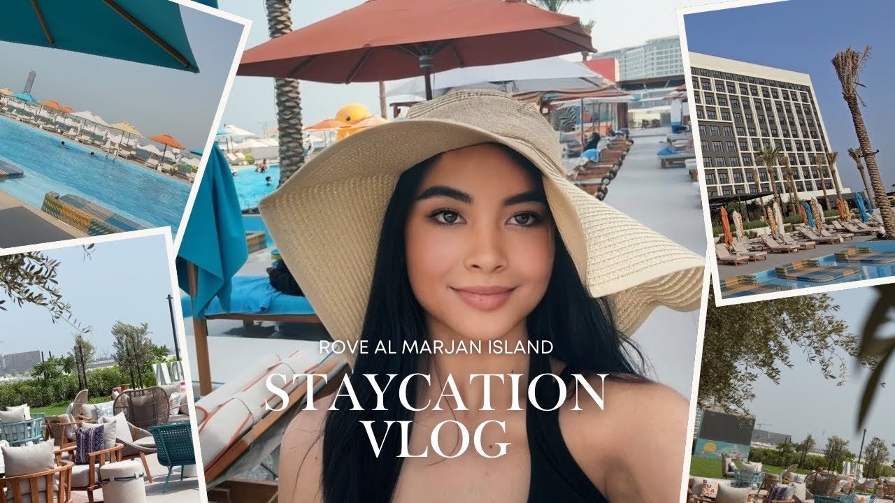 Rove Hotel Al Marjan Island | Ras Al Khaimah Vlog 2025