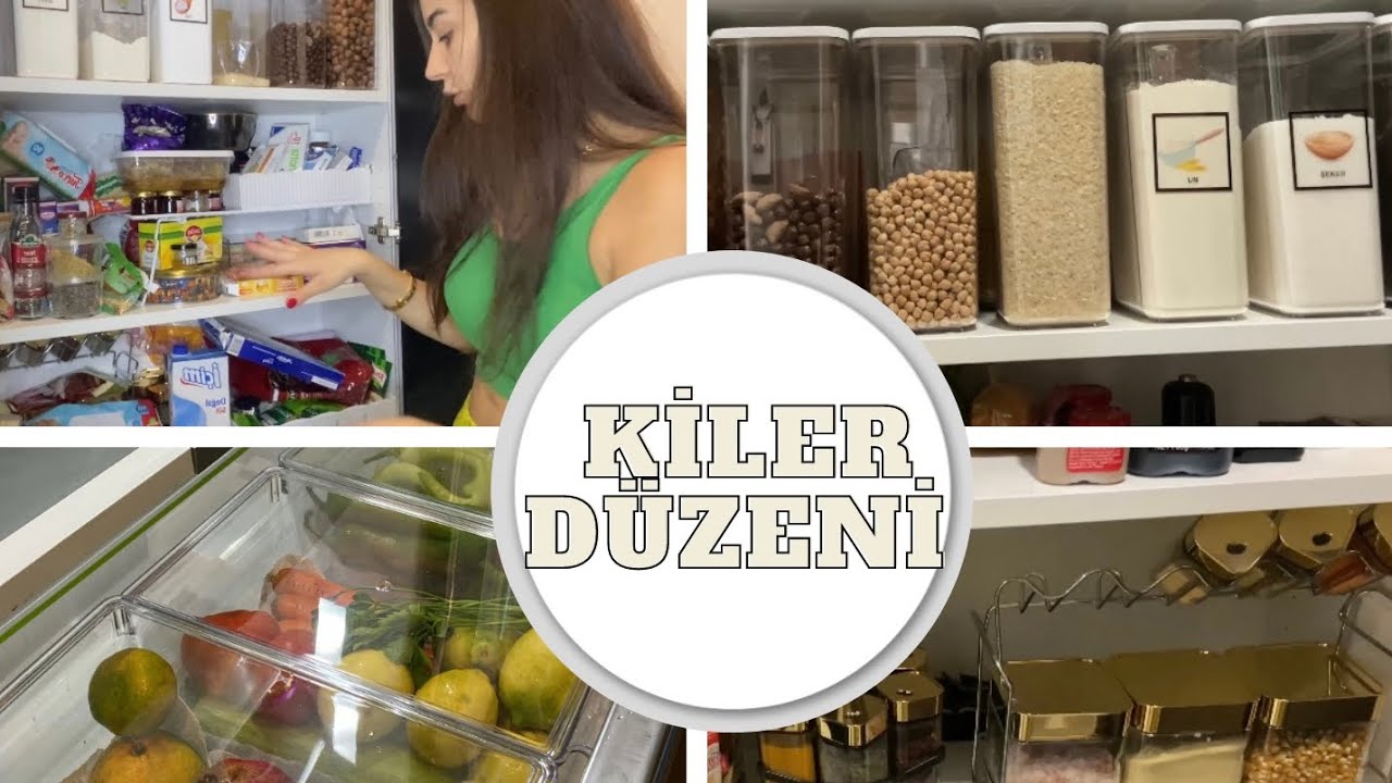 KİLER DÜZENİ | ERZAK DOLABI YERLEŞTİRME