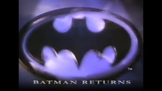 Batman Returns Ski Boat and Penguin Action Figure Commercial from 1992