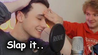 Tommy Slaps Wilburs Massive Forehead