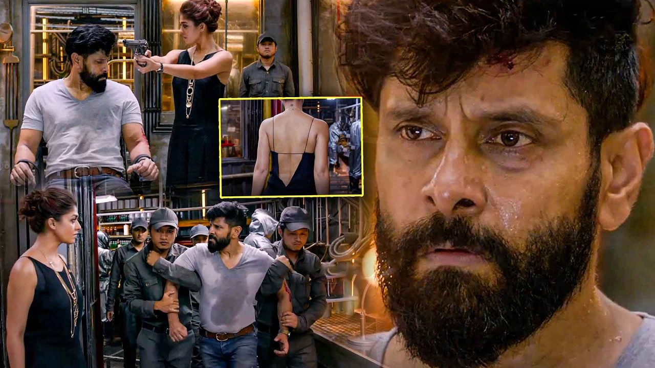 Chiyaan Vikram Biggest Blockbuster Movie Telugu Shocking Scene || Kotha Cinema