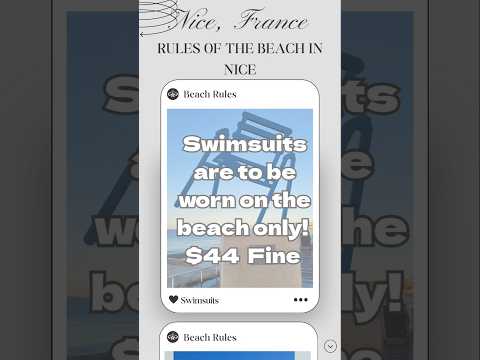 Avoid A Fine What Tourists Don T Know About Nice Beach Rules Beachvibes Travelabroad Nicefrance 
