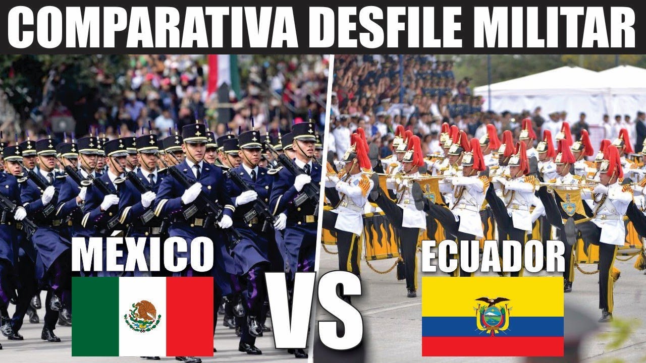 DESFILE MILITAR MÉXICO VS ECUADOR!!! REACCIÓN DE ARGENTINO (NO PUEDE SER VERDAD!!!🤣)