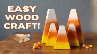 Candy Corn Crafts: Creating Sweet Fall Decor