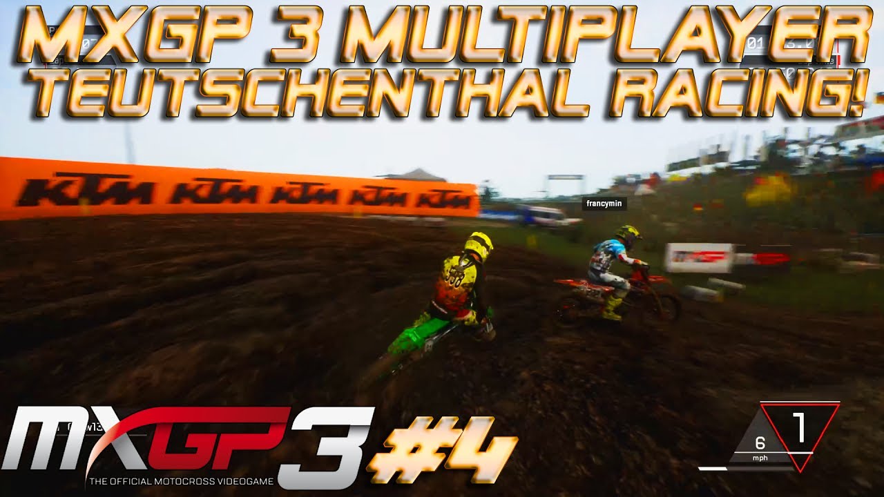 MXGP 3 Teutschenthal Gameplay | MXGP 3 Multiplayer Racing #4