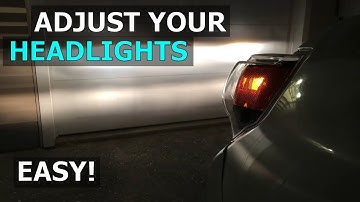Adjust Your Headlights - 2010 - 2024 5th Gen Toyota 4Runner