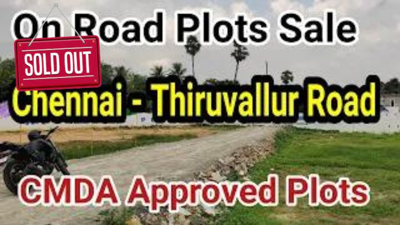 on road land sale Chennai thiruvallur best property tamil 