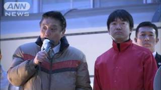 橋下・河村両市長が会談　国政進出で政策協議（12/02/04）
