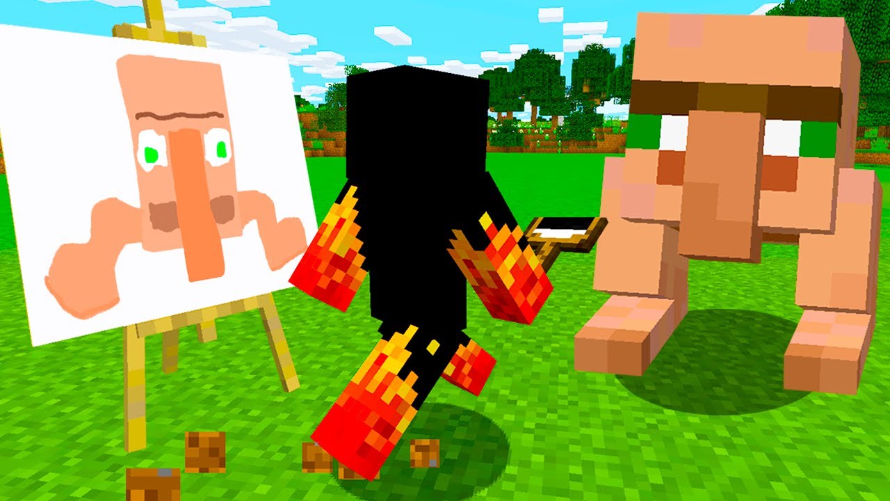 O QUE EU DESENHAR APARECE NO MINECRAFT 