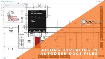 Adding Hyperlink in Autodesk Docs File