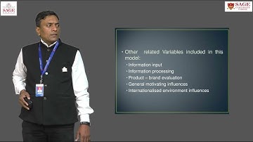 EKB MODEL FOR CONSUMER BEHAVIOR