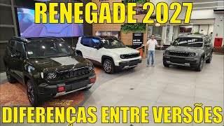 Jeep Renegade 2027 - Differences between versions