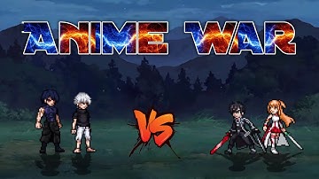 Kaneki & Ayato VS Kirito V2 (3 forms) & Asuna in Jump Force Mugen