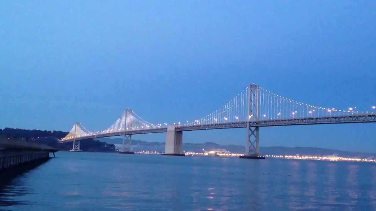 Bay Bridge Lights YouTube