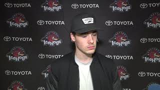 IceHogs Exit Interview Day: Alexandre Fortin - 4/16/19