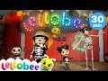 Do The Skeleton Dance!! Halloween Special | @Lellobee City Farm - Cartoons & Kids Songs | MOONBUG