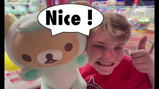 Rilakkuma win at Round1! 🐻