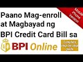 Bpi credit card payment thru bpi online  becc vs bec mc reference number customer or card number