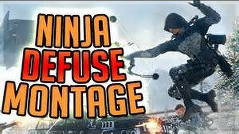 Ninja Defuse Montage (Funny Moments, Trolling Campers) #1